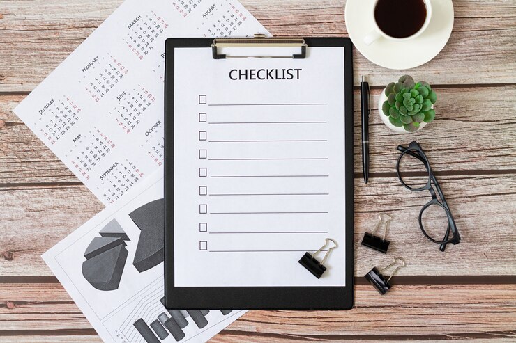Checklist for Section 8 Company