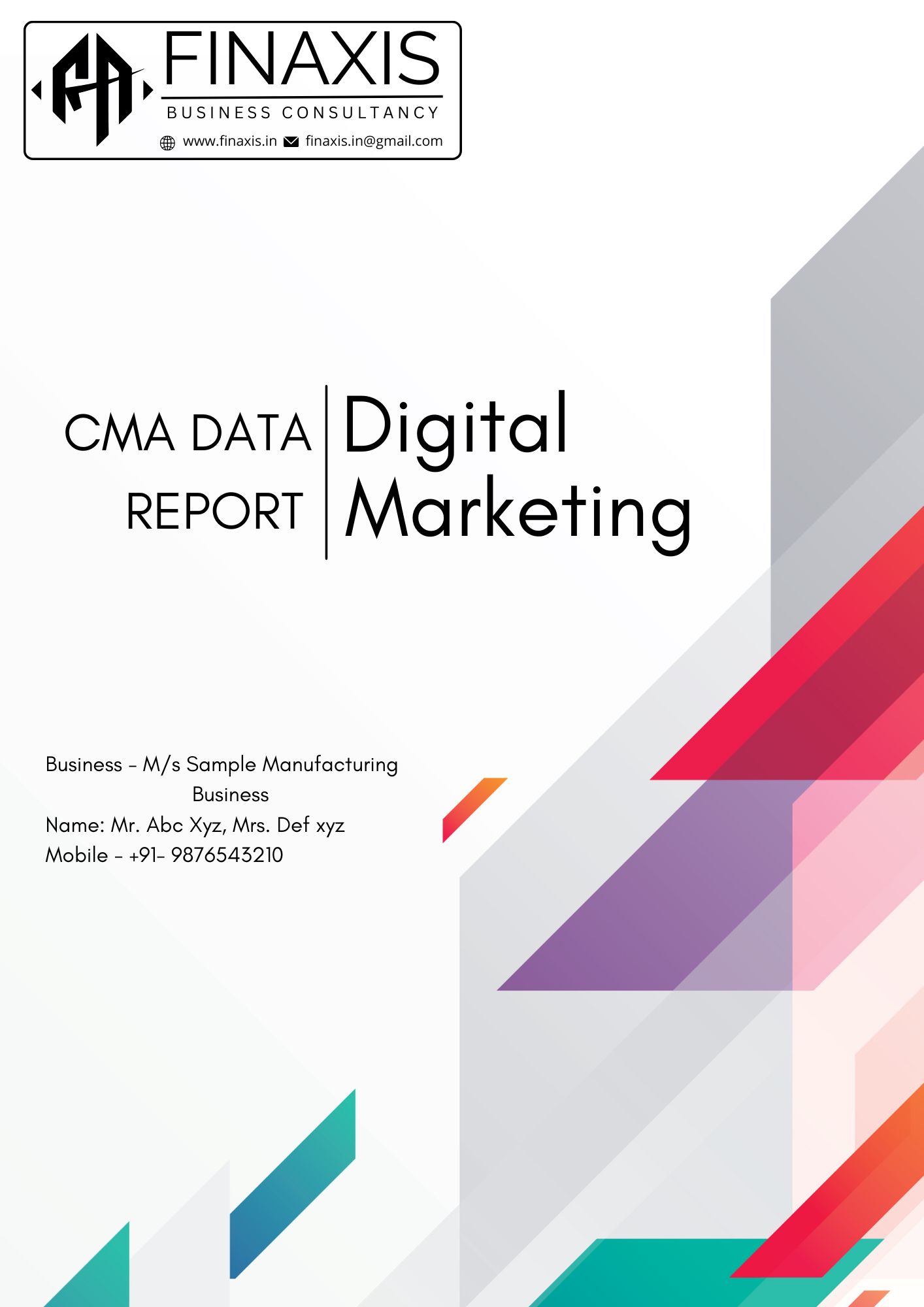 Pricing 8 CMA REport