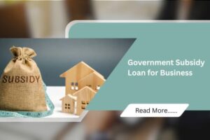 Government Subsidy Loan for Business under PMEGP Scheme 