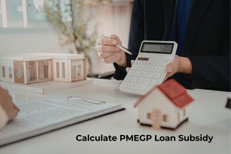 Calculate PMEGP Loan Subsidy and Interest
